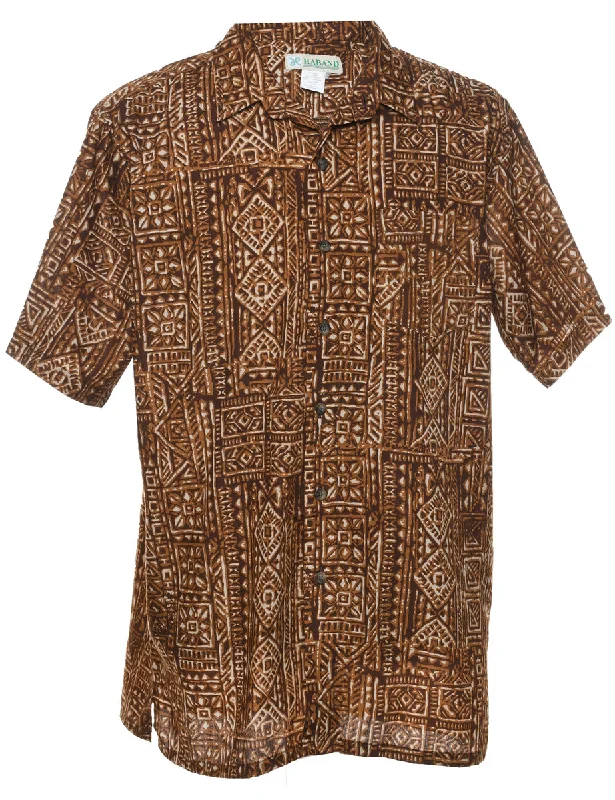 Embroidery Design Haband Hawaiian Shirt - L