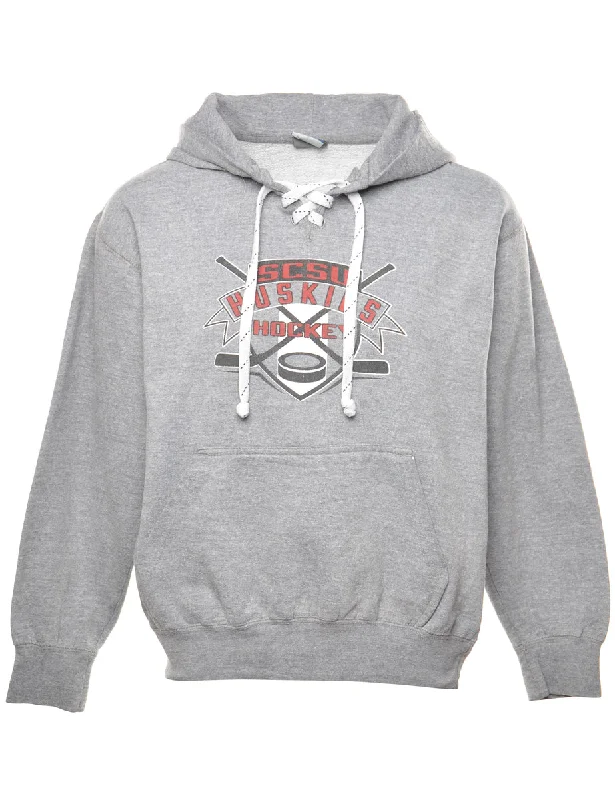 Versatile Items Hockey SCSU Huskies Printed Hoodie - S