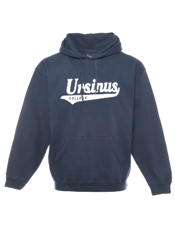 Energy Wear Jansport Ursinus College Patchwork Applique Hoodie - L