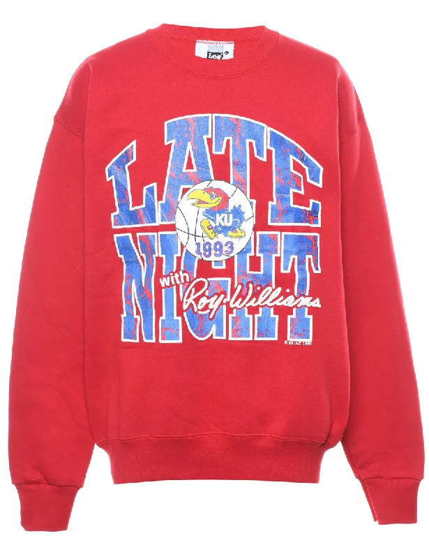 Fashion And Simplicity Lee Late Night With Roy Willioms Printed Sweatshirt - L