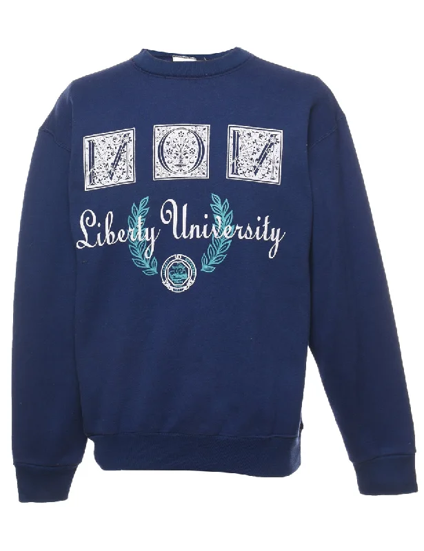 Personalized Design Liberty University Printed Sweatshirt - L