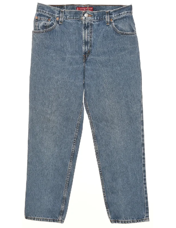 Advanced Customization Medium Wash Levis 550 Jeans - W33 L27