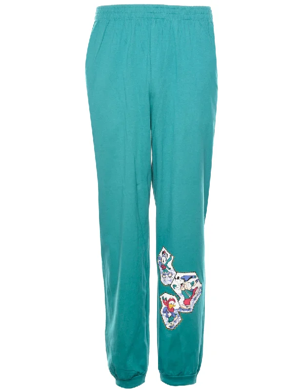 Dressing Tips Mickey Mouse 1990s Track Pants - W25 L29