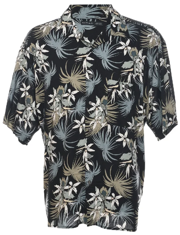 End Of The Year Natural Issue Hawaiian Shirt - XL