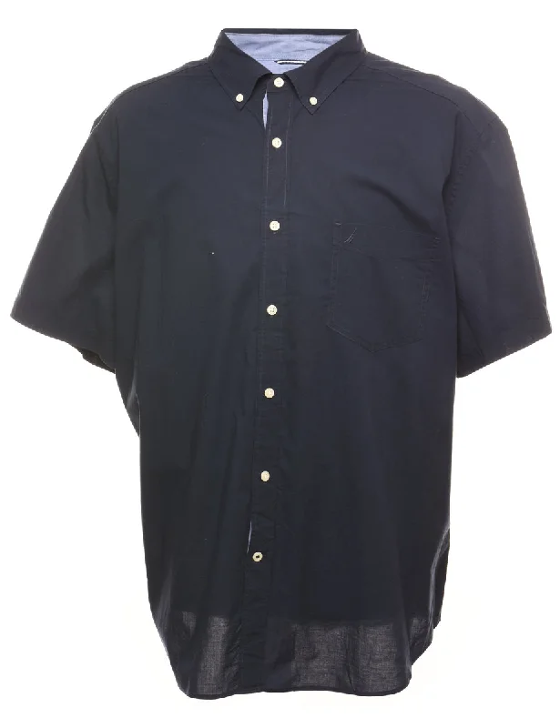 Relaxed Fashion Nautica Short Sleeve Navy Shirt - XXL