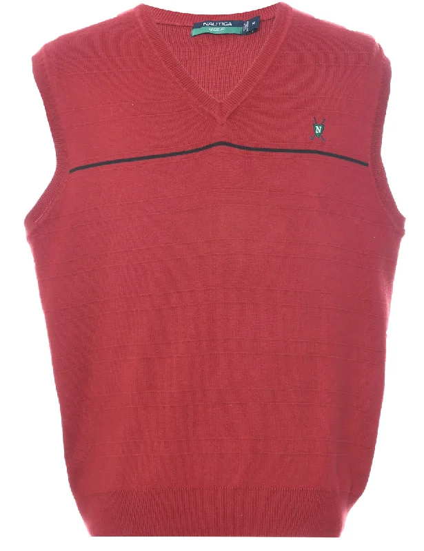 Modern Chic Nautica Sweater Vest - M