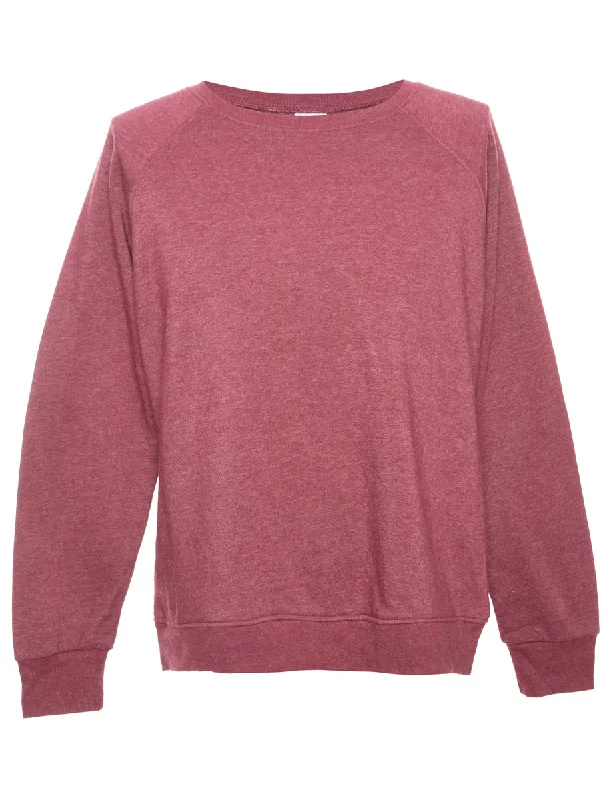 High-end Design Plain Sweatshirt - L