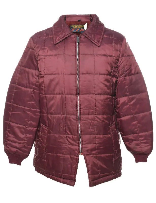 Quilted Ski Jacket - M