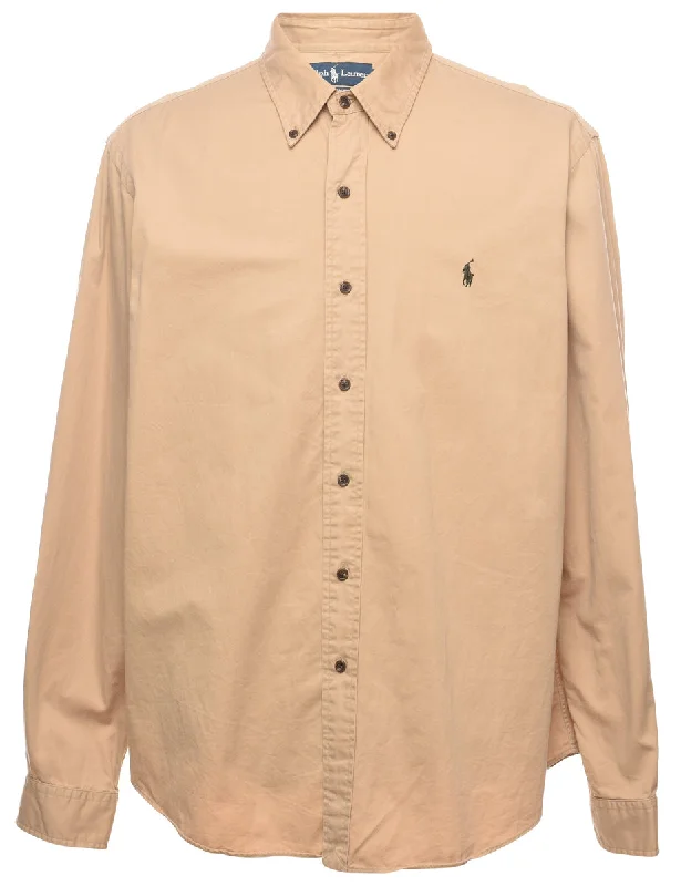 Soft Casuals Ralph Lauren Classic Beige Shirt - XL