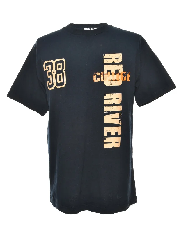 Spiritual Vitality Red River Printed T-shirt - L