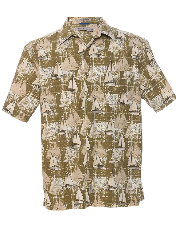 Must-have For Fashion Short Sleeve Hawaiian Shirt - M