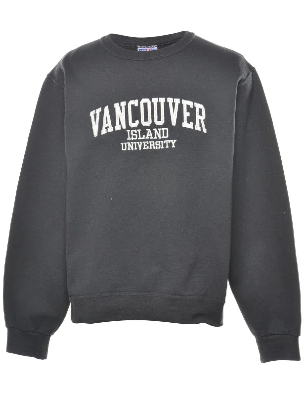 Sports Fashion Vancouver Embroidered Sweatshirt - S