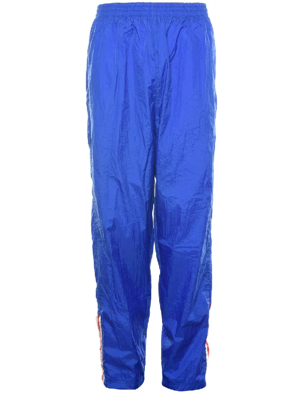 Sweet Breath Wilson Blue, Red & White 1990s Track Pants - W31 L31