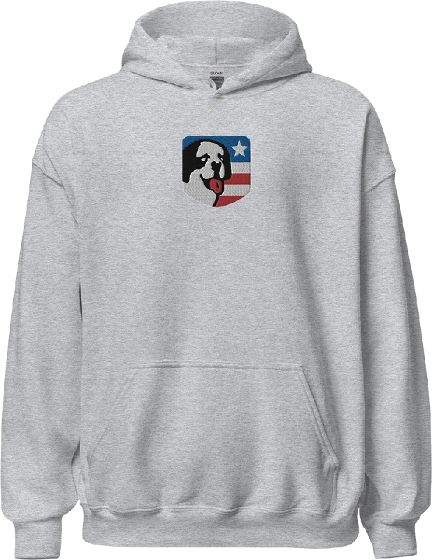 Big Dog USA Embroidered Hoodie