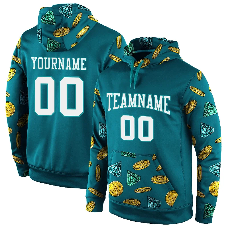 Simple Design Custom Stitched Aqua White-Aqua 3D Pattern Design Sports Pullover Sweatshirt Hoodie Simple Design Custom Stitched Aqua White-Aqua 3D Pattern Design Sports Pullover Sweatshirt Hoodie