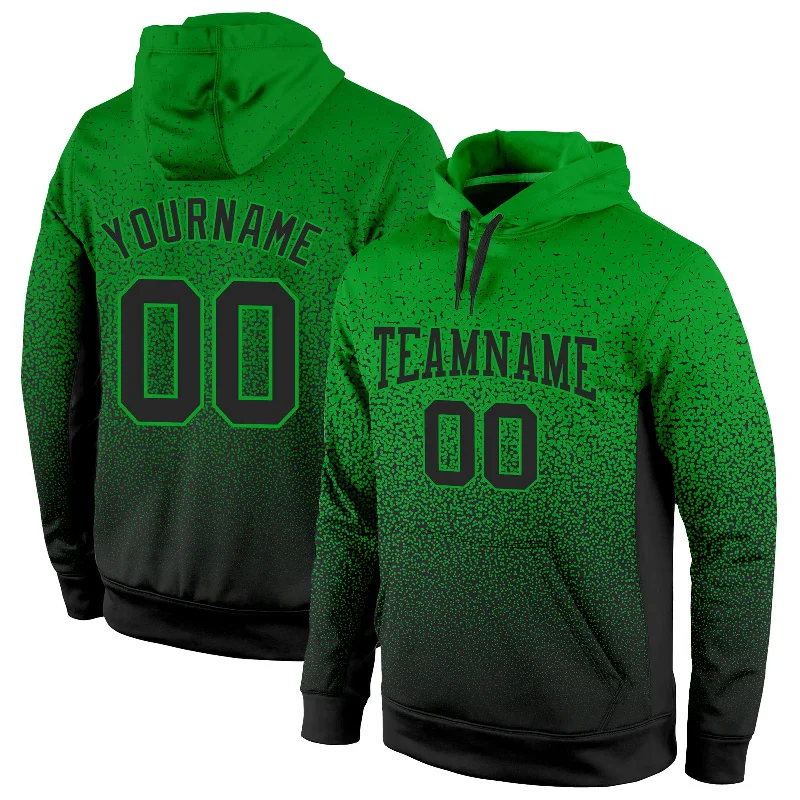 Effortless Looks Custom Stitched Grass Green Black Fade Fashion Sports Pullover Sweatshirt Hoodie Effortless Looks Custom Stitched Grass Green Black Fade Fashion Sports Pullover Sweatshirt Hoodie