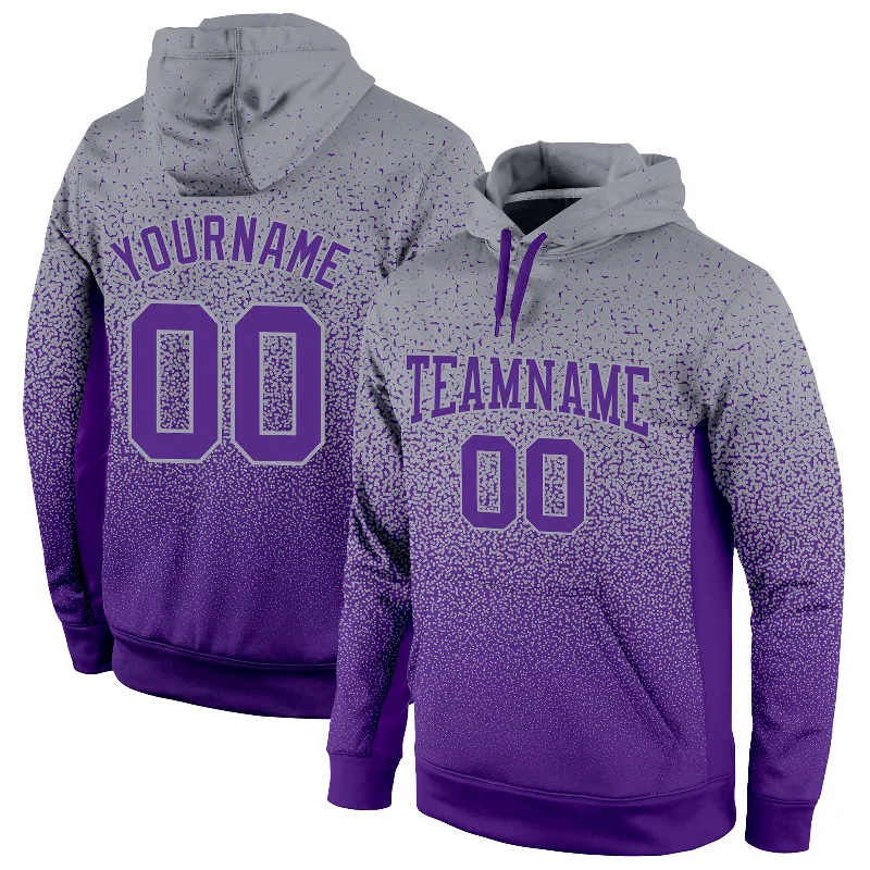 Easygoing Fashion Custom Stitched Gray Purple Fade Fashion Sports Pullover Sweatshirt Hoodie Easygoing Fashion Custom Stitched Gray Purple Fade Fashion Sports Pullover Sweatshirt Hoodie