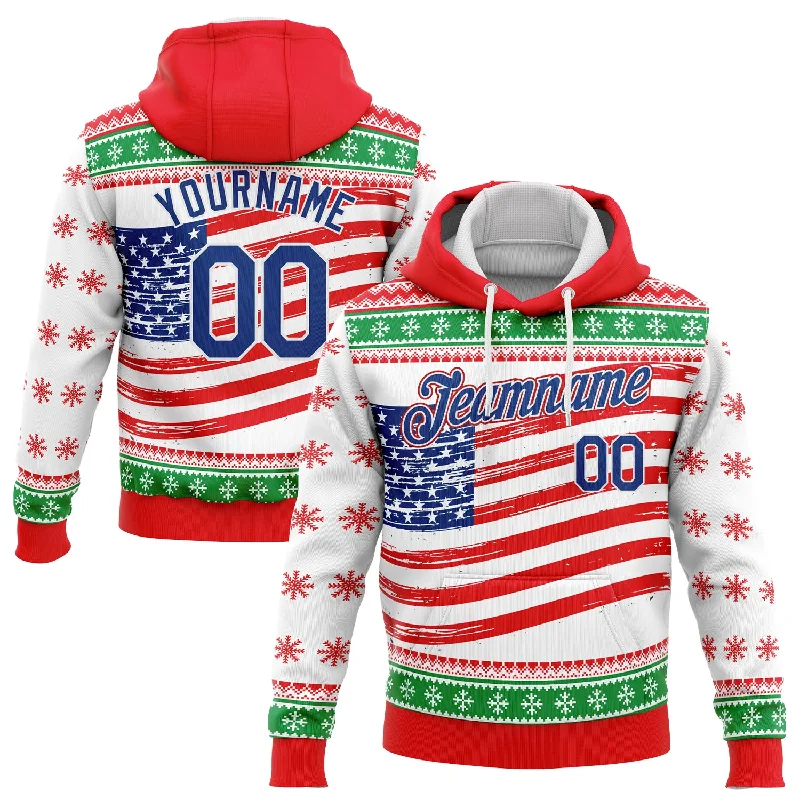 Cozy Fashion Trends Custom Stitched Red Royal-Kelly Green 3D American Flag Sports Pullover Sweatshirt Hoodie Cozy Fashion Trends Custom Stitched Red Royal-Kelly Green 3D American Flag Sports Pullover Sweatshirt Hoodie