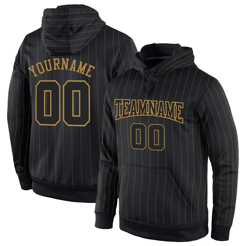 Fashion Classic Custom Stitched Black Old Gold Pinstripe Black-Old Gold Sports Pullover Sweatshirt Hoodie Fashion Classic Custom Stitched Black Old Gold Pinstripe Black-Old Gold Sports Pullover Sweatshirt Hoodie