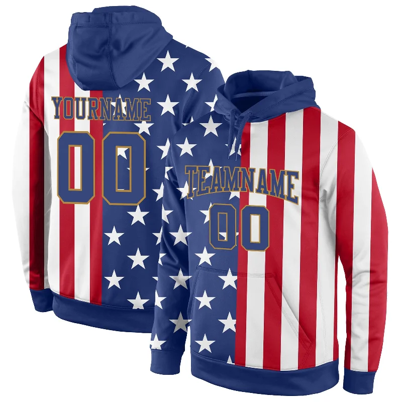 High-end Design Custom Stitched Red Royal-Old Gold 3D American Flag Fashion Sports Pullover Sweatshirt Hoodie High-end Design Custom Stitched Red Royal-Old Gold 3D American Flag Fashion Sports Pullover Sweatshirt Hoodie