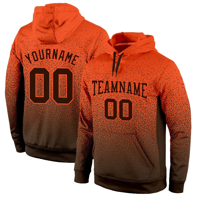 Relaxed Fashion Custom Stitched Orange Brown Fade Fashion Sports Pullover Sweatshirt Hoodie Relaxed Fashion Custom Stitched Orange Brown Fade Fashion Sports Pullover Sweatshirt Hoodie