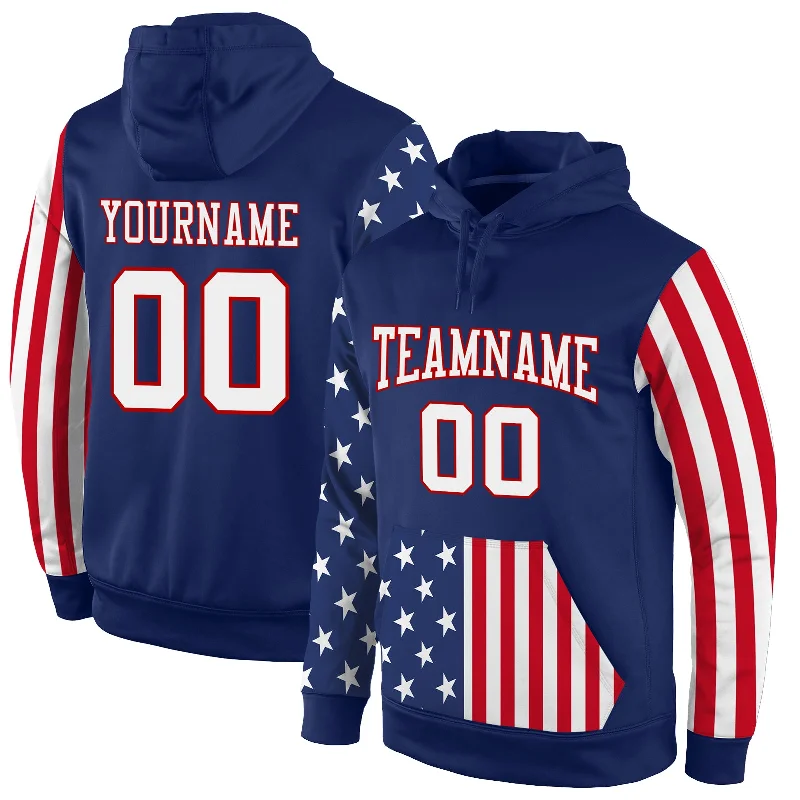Fashion Must-have Custom Stitched Royal White-Red 3D American Flag Fashion Sports Pullover Sweatshirt Hoodie Fashion Must-have Custom Stitched Royal White-Red 3D American Flag Fashion Sports Pullover Sweatshirt Hoodie