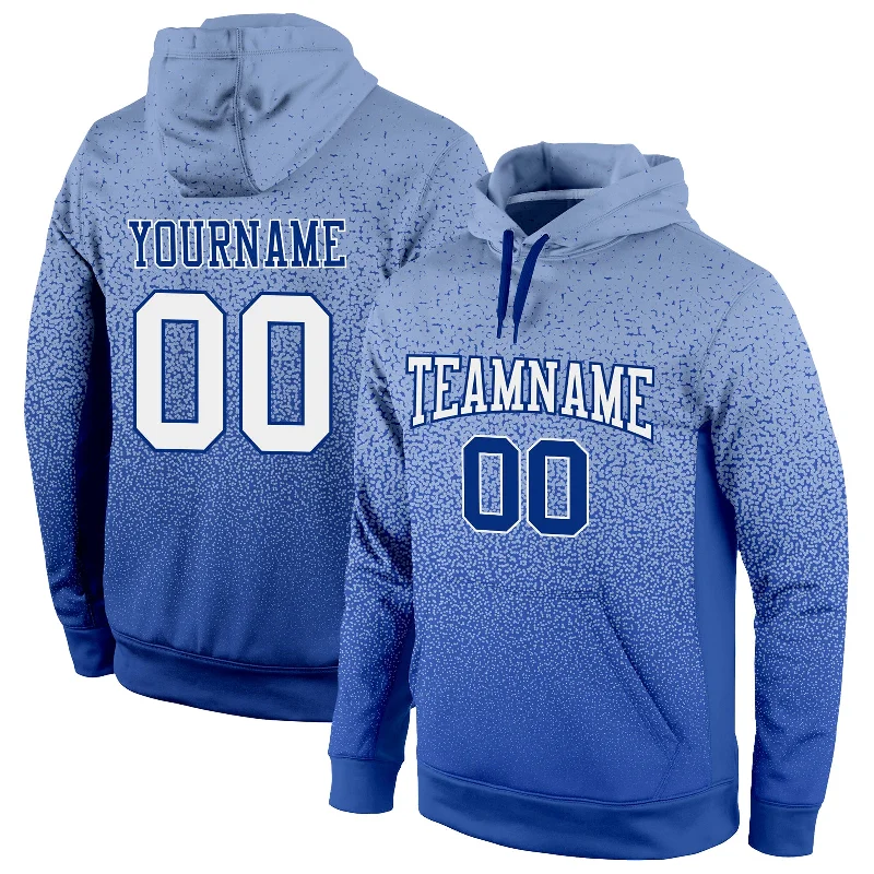 Fashionable Prints Custom Stitched Light Blue White-Royal Fade Fashion Sports Pullover Sweatshirt Hoodie Fashionable Prints Custom Stitched Light Blue White-Royal Fade Fashion Sports Pullover Sweatshirt Hoodie