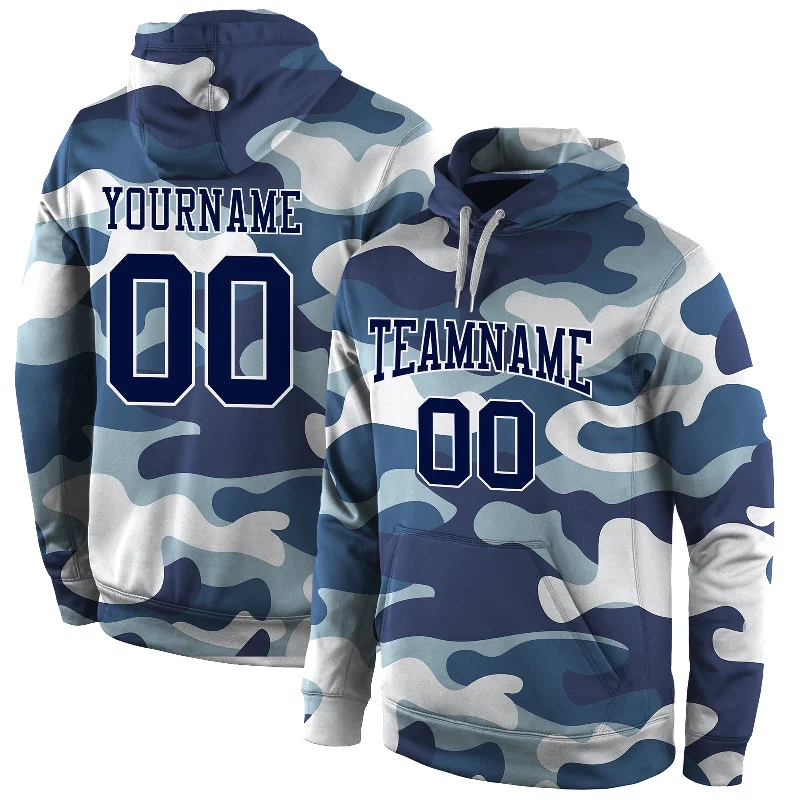 Minimalism Custom Stitched Camo Navy-White Sports Pullover Sweatshirt Salute To Service Hoodie Minimalism Custom Stitched Camo Navy-White Sports Pullover Sweatshirt Salute To Service Hoodie