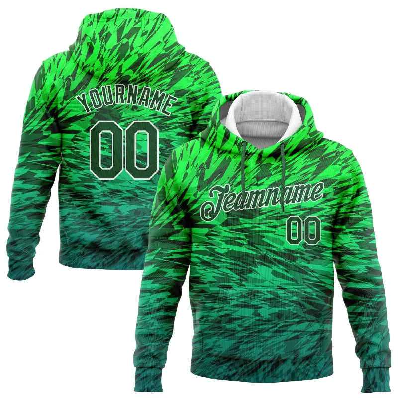 Advanced Customization Custom Stitched Kelly Green Green-White 3D Pattern Design Gradient Abstract Sports Pullover Sweatshirt Hoodie Advanced Customization Custom Stitched Kelly Green Green-White 3D Pattern Design Gradient Abstract Sports Pullover Sweatshirt Hoodie
