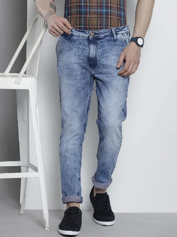 Men's Solid Jeans