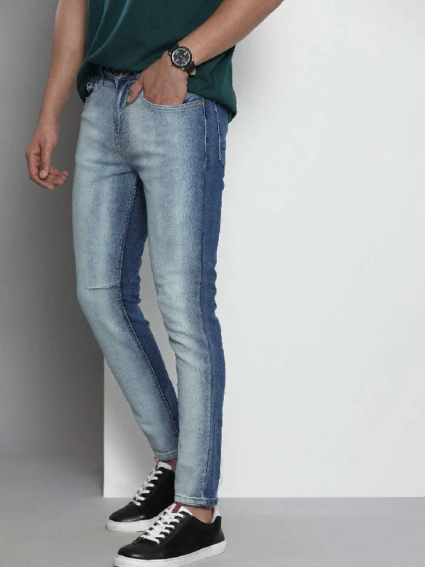 Comfortable down Men's Carrot Fit Jeans