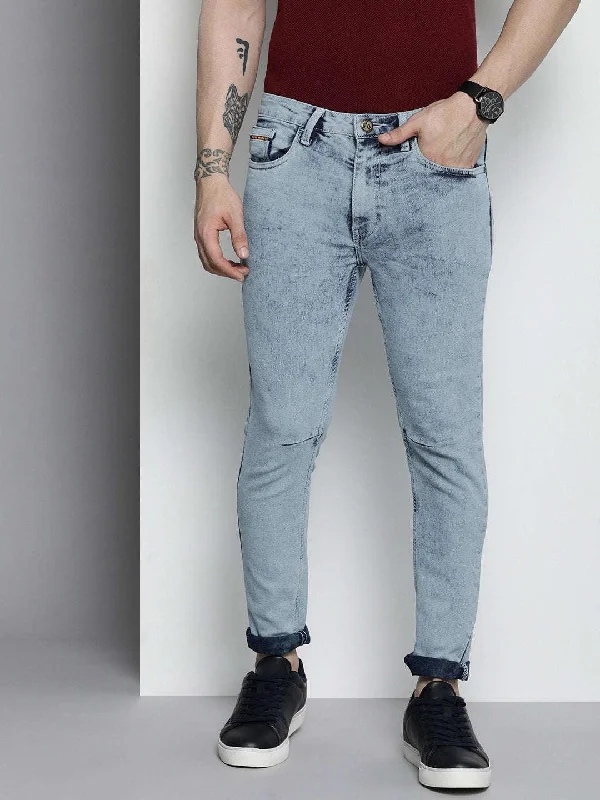 Innovative Design Men's Carrot Fit Jeans