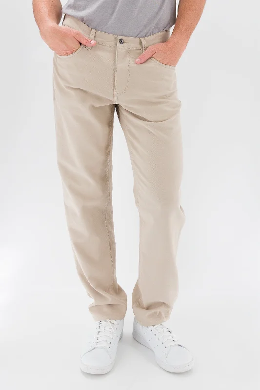 Perfect Tailoring Athletic Comfort Jean - Putty