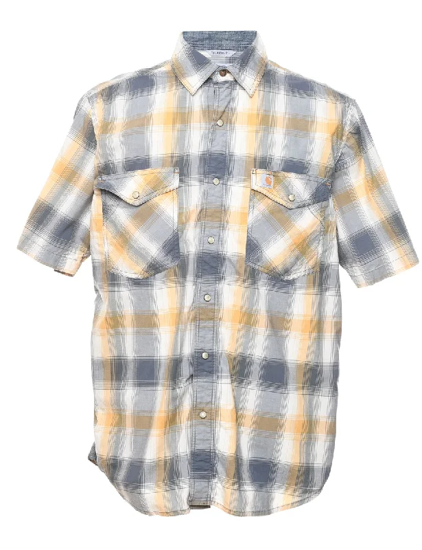 Carhartt Checked Western Shirt - M