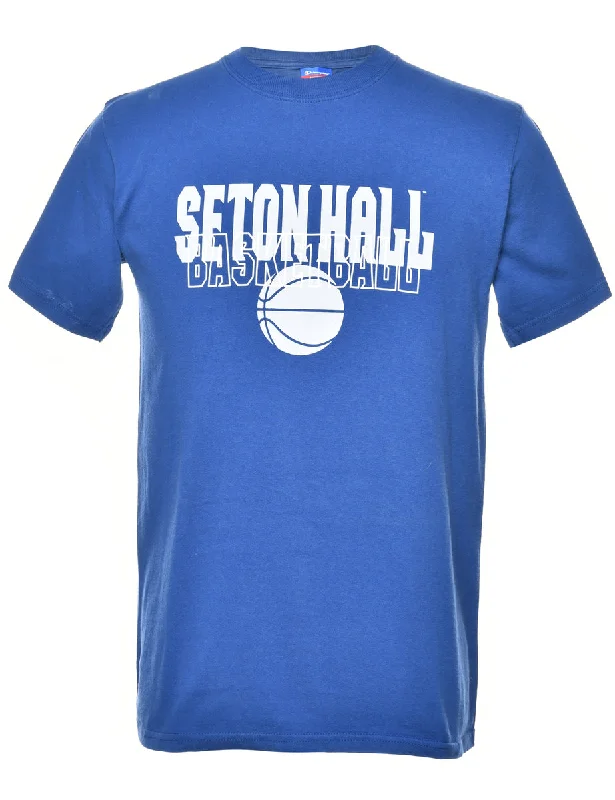 Daily Comfort Champion Basketball Seton Hall Printed T-shirt - M