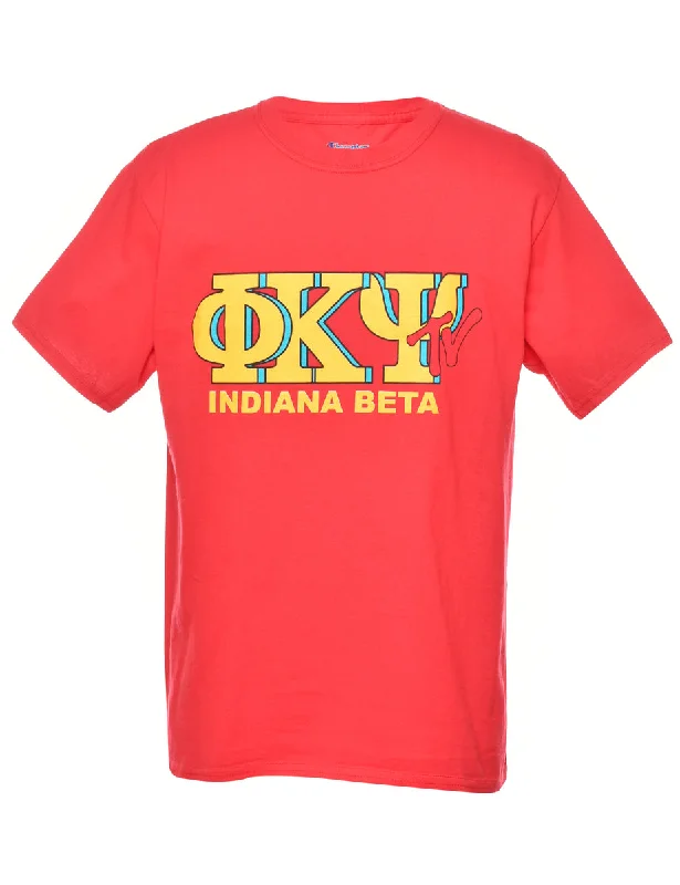 Casual Chic Champion Indiana Beta Printed T-shirt - M