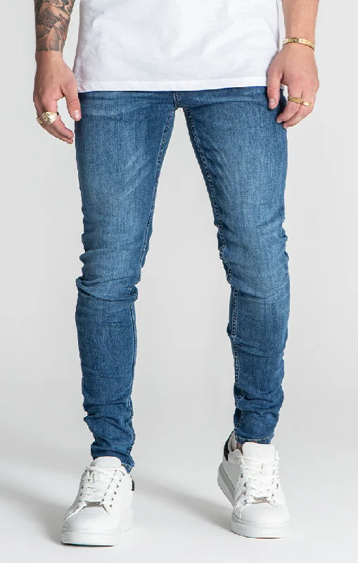 Carefree Style Dark Blue Core Skinny Jeans