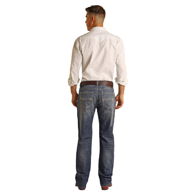 Cozy Chic Rock & Roll Double Barrel Boot Cut Jeans