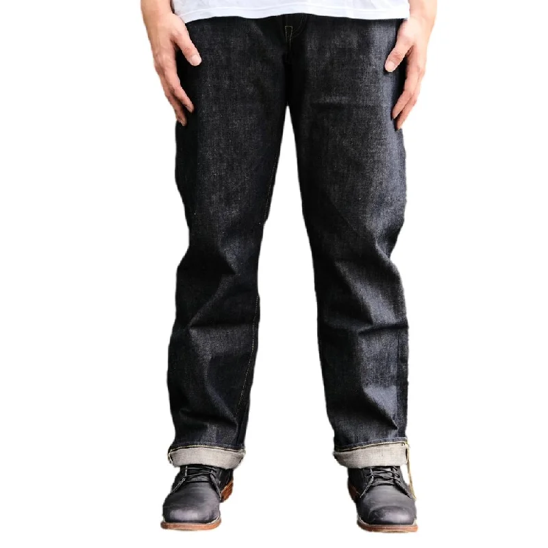 Printed Patterns Fullcount S0105-24 WWII Brown Cotton Selvedge Jeans (Wide Straight)