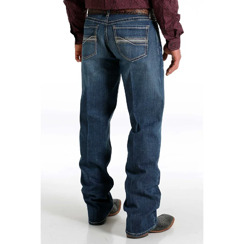 Sports Style Cinch Men's Grant Medium Stone Jeans