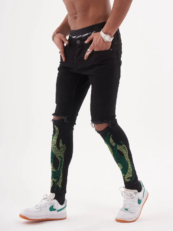 Soft Fabric Looks HELLFIRE | GREEN