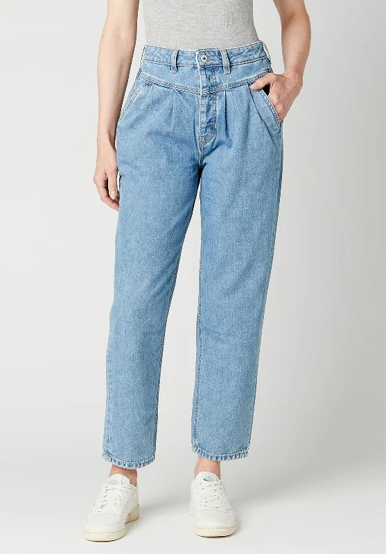 Comfortable And Cold-proof High Rise Balloon Leg Jasmine Women's Jeans - BL15827