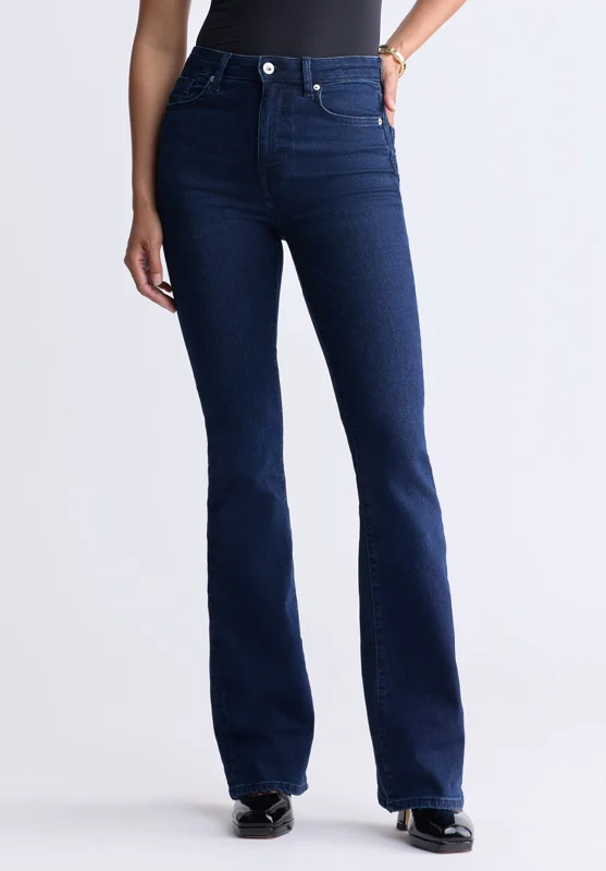 Classic Series High-Rise Flare Joplin Women's Jeans, Indigo - BL15979
