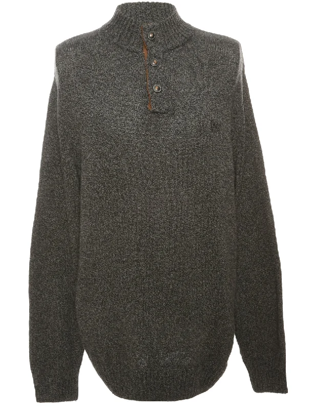 Elegant And Elegant Long Sleeved Chaps Jumper - L