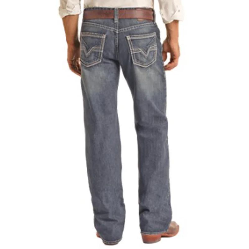 Fresh And Fashionable Rock & Roll Denim Men's Vintage Double Barrel Jeans