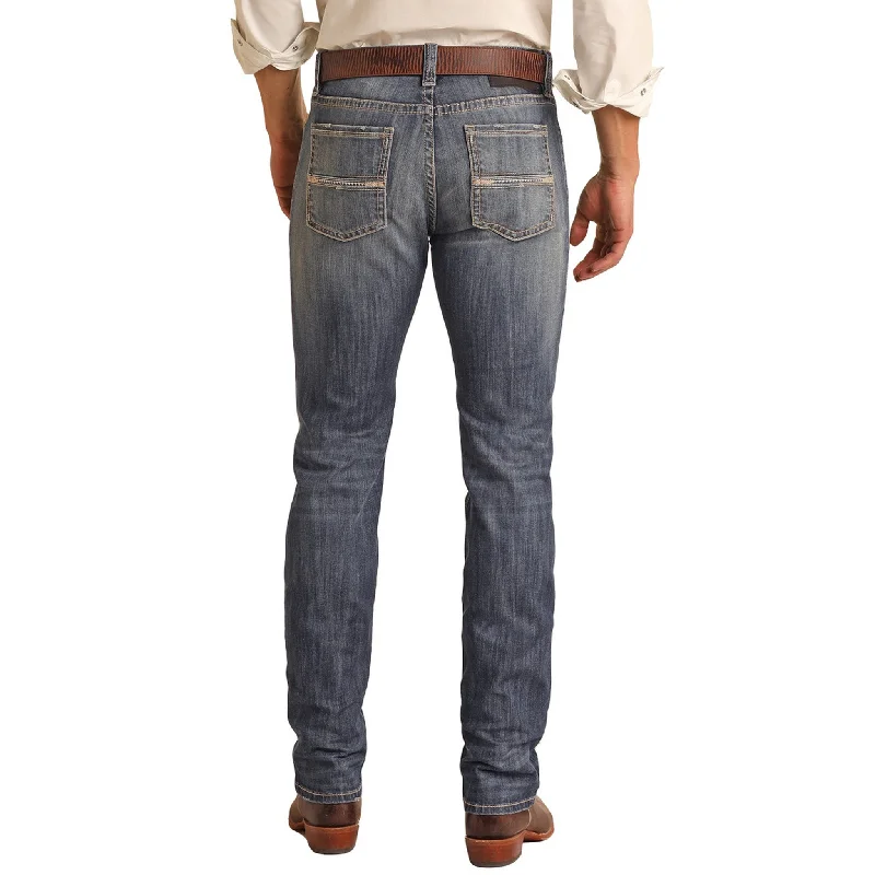 Stylish Comfort Rock & Roll Denim Men's Revolver Jean
