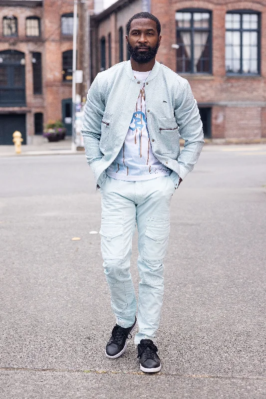 All-Day Comfort Michael | Stretch Twill Cargo Jean