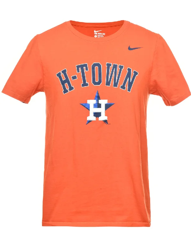 Sports And Leisure Nike H-Town Printed T-shirt - S