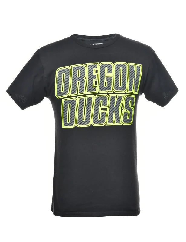 Economic Outlook Oregon Ducks Printed T-shirt - S