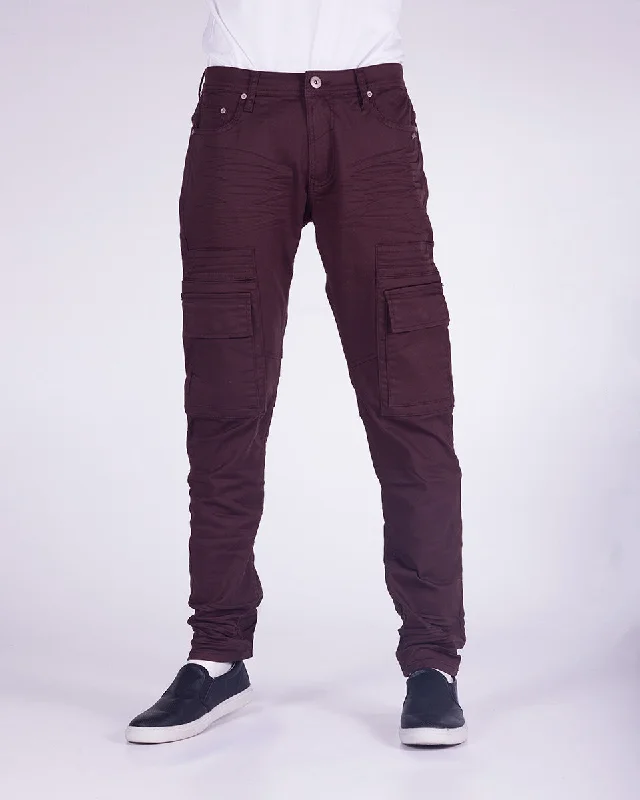 Fashion And Simplicity Perez | Men's Cargo Pocket Twill Jean